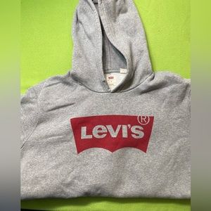 LEVIS HOODIE GREY  XL *AS IS* bundle other items to save more ✨💰‼️